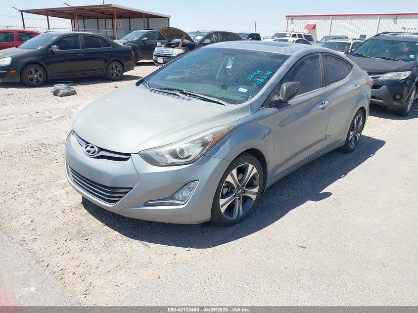 2015 HYUNDAI ELANTRA VIN: KMHDH4AH4FU382729
