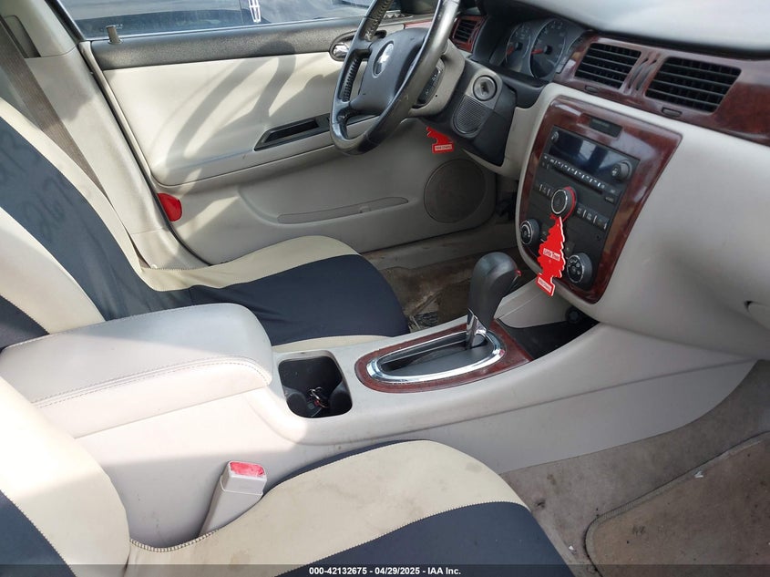 2008 CHEVROLET IMPALA VIN: 2G1WC583881229547