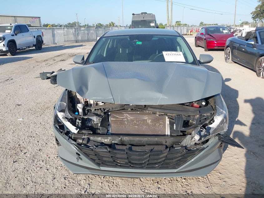 2023 HYUNDAI ELANTRA HYBRID BLUE - KMHLM4AJ2PU040417