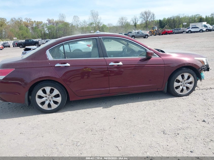 2008 HONDA ACCORD VIN: 1HGCP36878A039571