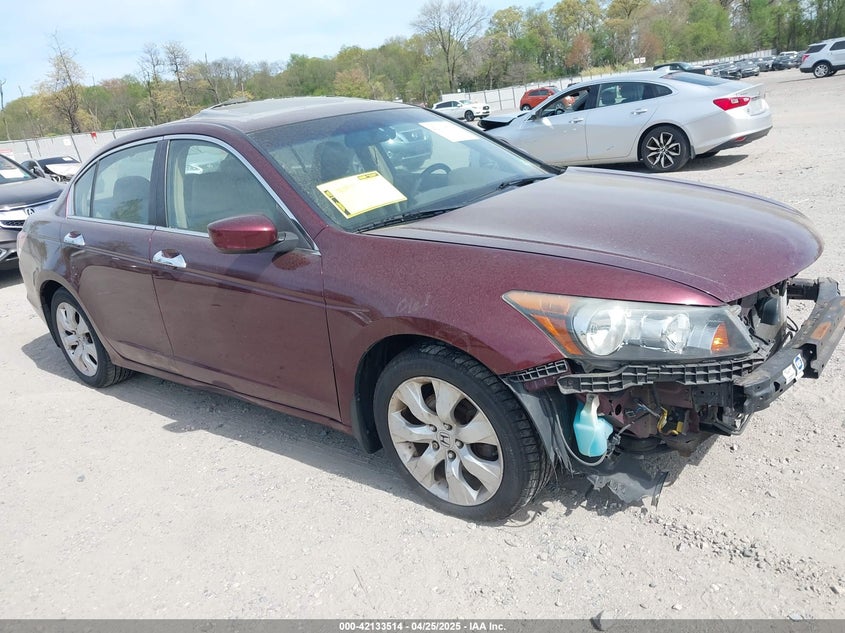 2008 HONDA ACCORD VIN: 1HGCP36878A039571