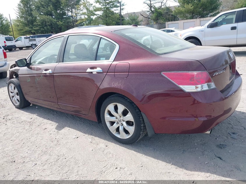 2008 HONDA ACCORD VIN: 1HGCP36878A039571