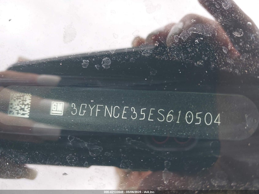 2014 CADILLAC SRX PERFORMANCE COLLECTION - 3GYFNCE35ES610504