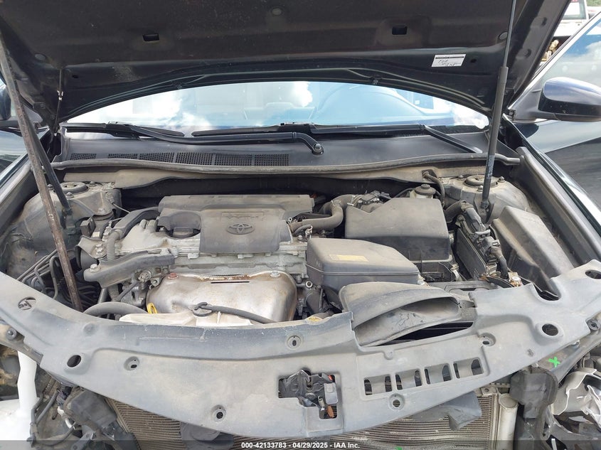 2012 TOYOTA CAMRY VIN: 4T1BF1FK1CU006663
