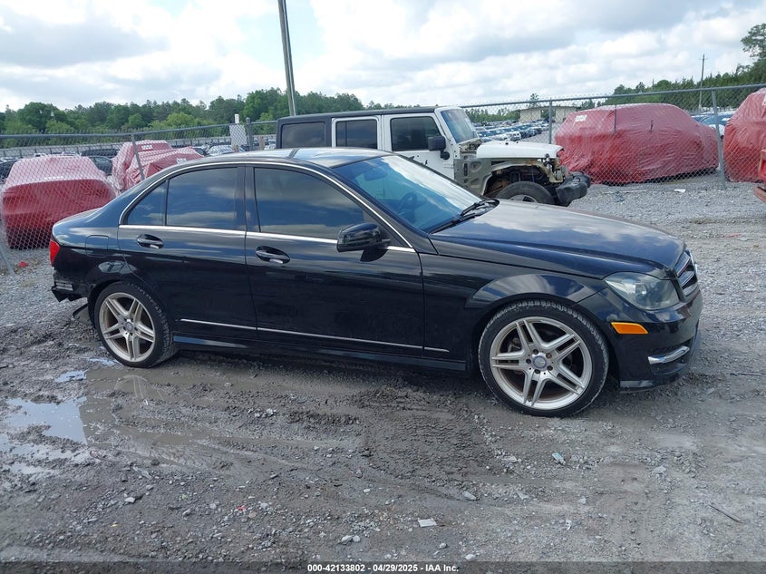 2014 MERCEDES-BENZ C 250 VIN: WDDGF4HB0EA966267