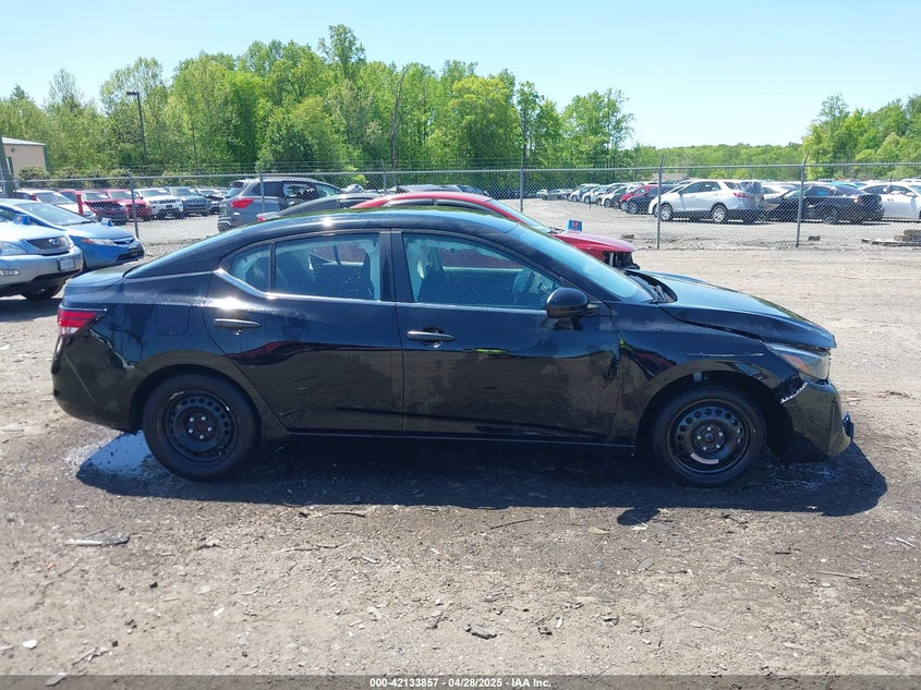 2025 NISSAN SENTRA VIN: 3N1AB8BV6SY207817