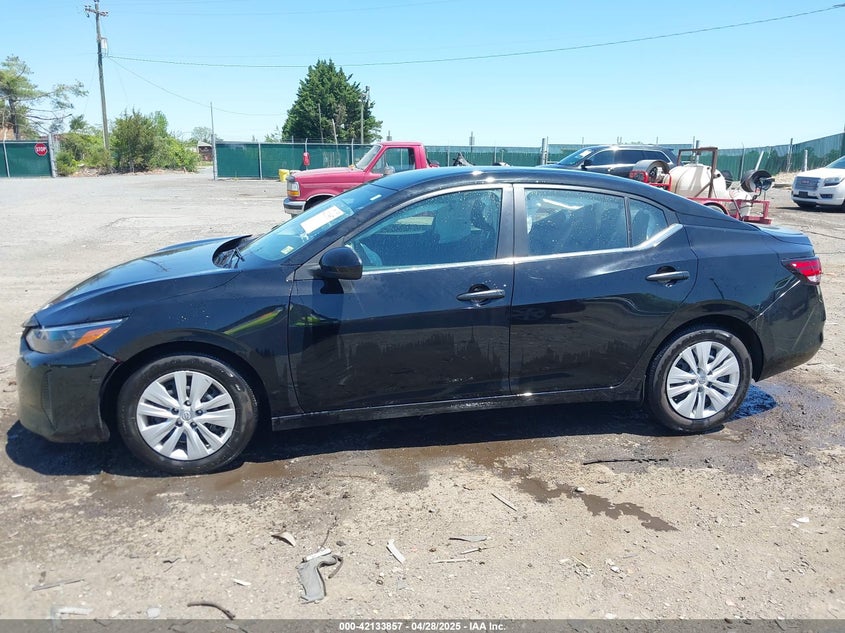 2025 NISSAN SENTRA VIN: 3N1AB8BV6SY207817