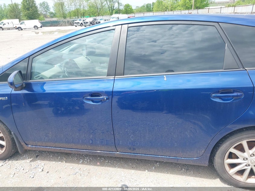 2012 TOYOTA PRIUS V VIN: JTDZN3EU6C3134536
