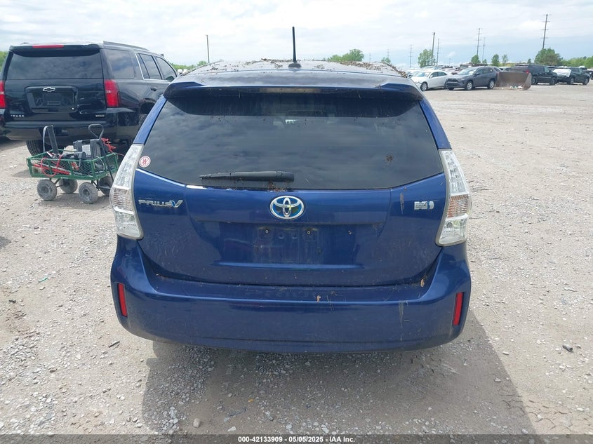2012 TOYOTA PRIUS V VIN: JTDZN3EU6C3134536