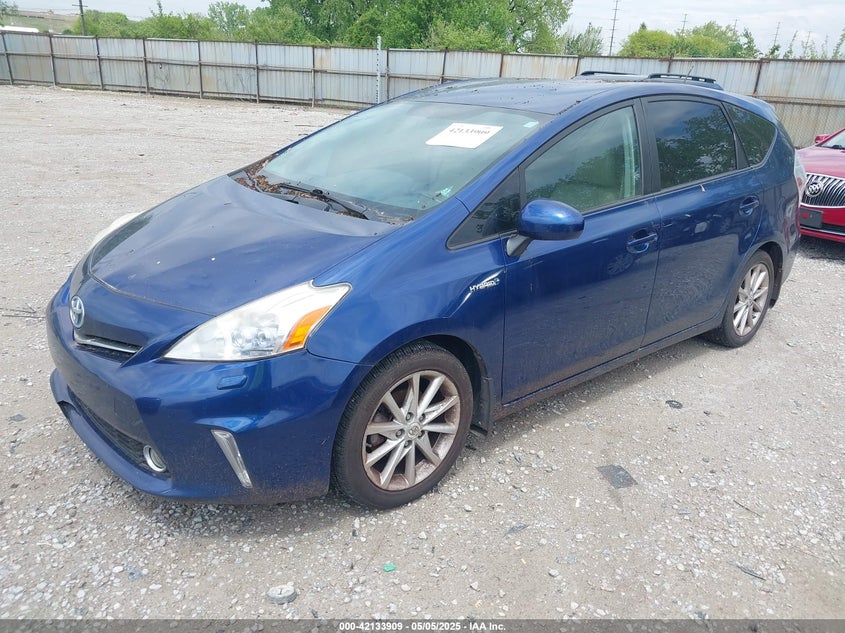 2012 TOYOTA PRIUS V VIN: JTDZN3EU6C3134536