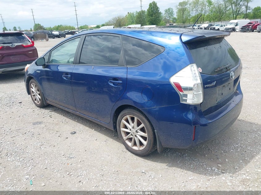 2012 TOYOTA PRIUS V VIN: JTDZN3EU6C3134536