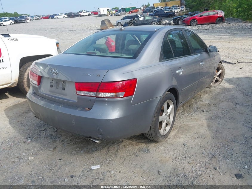 5NPEU46F07H260649 2007 HYUNDAI SONATA photo no. 4