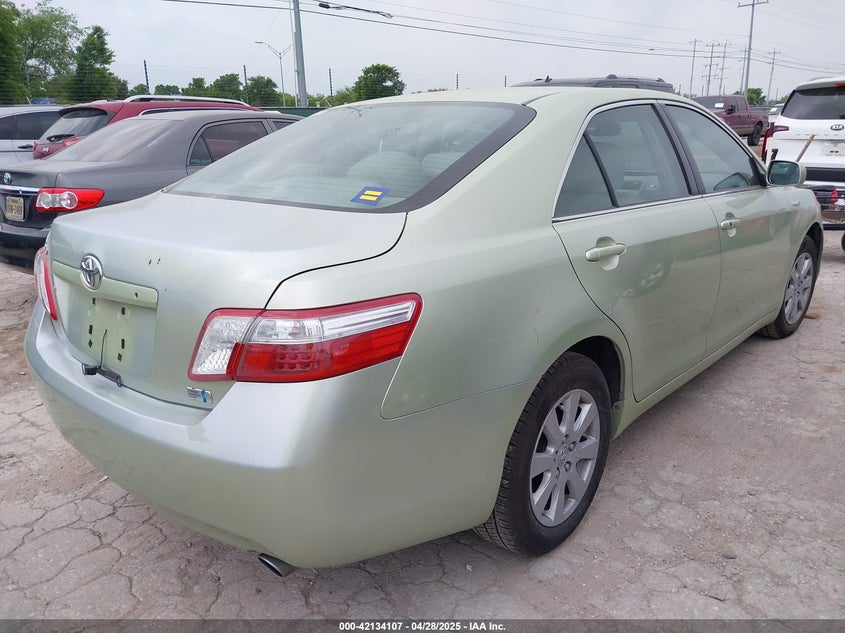 2007 TOYOTA CAMRY HYBRID VIN: JTNBB46KX73042912