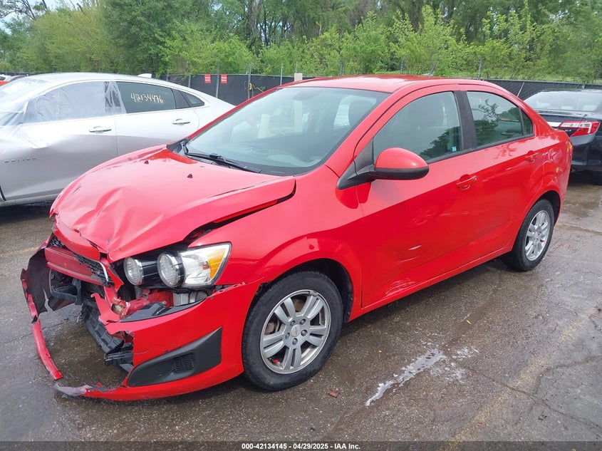 2012 CHEVROLET SONIC VIN: 1G1JA5SH4C4137644