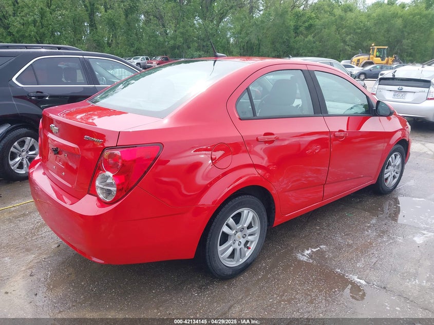 2012 CHEVROLET SONIC VIN: 1G1JA5SH4C4137644