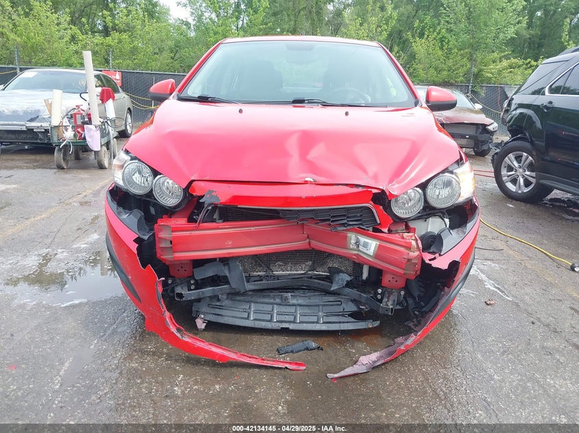 2012 CHEVROLET SONIC VIN: 1G1JA5SH4C4137644