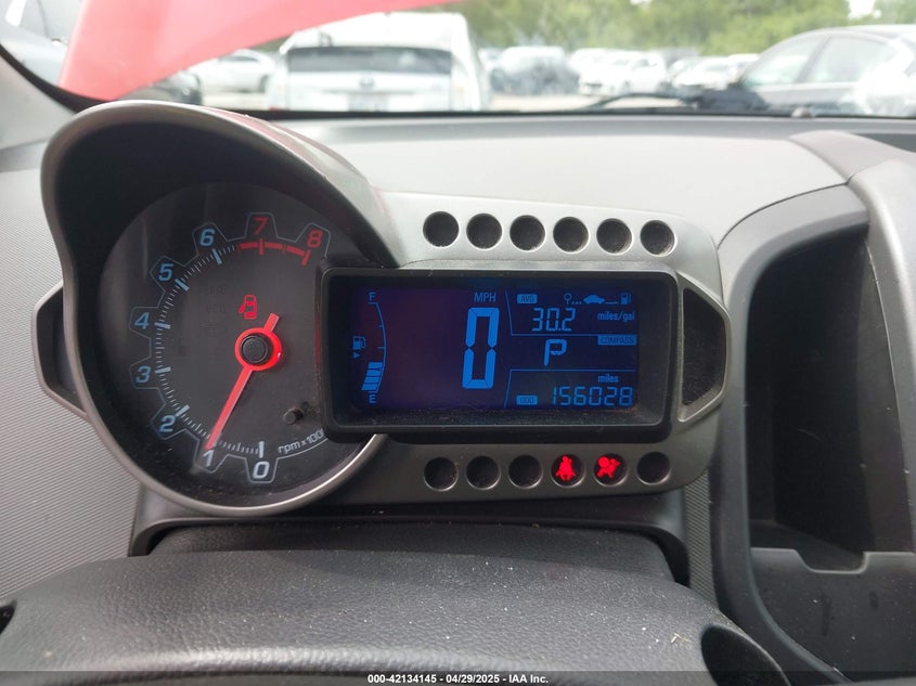 2012 CHEVROLET SONIC VIN: 1G1JA5SH4C4137644
