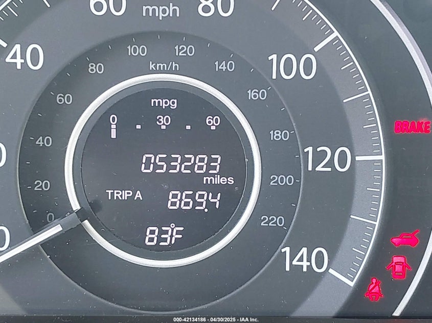 2013 HONDA CR-V EX - 2HKRM4H52DH688448