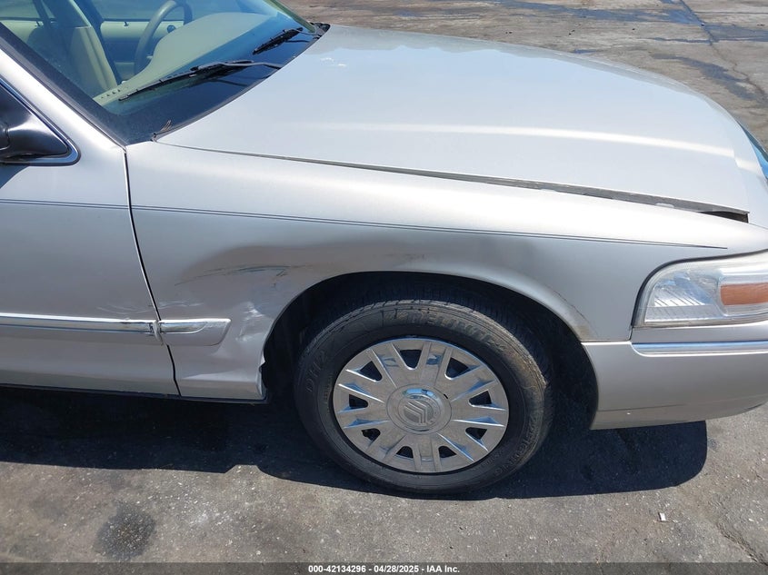 2008 MERCURY GRAND MARQUIS VIN: 2MEFM74V58X630122