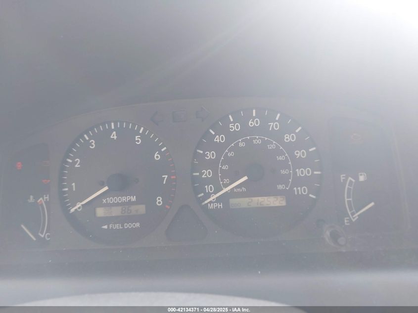 2001 Toyota Corolla Le VIN: 2T1BR12E81C448751 Lot: 42134371