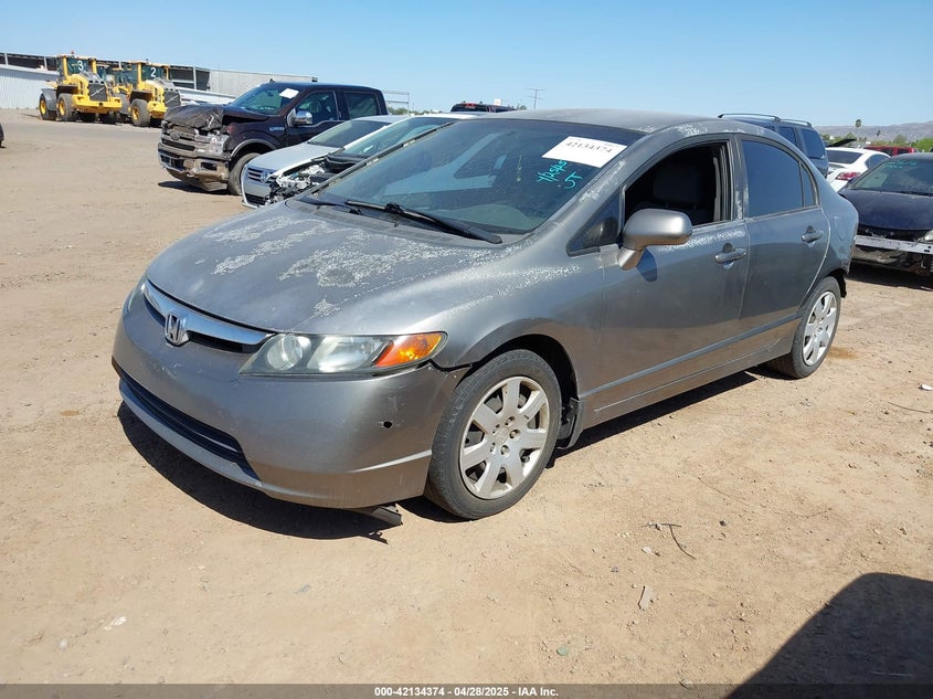 2008 HONDA CIVIC VIN: 2HGFA16568H505100