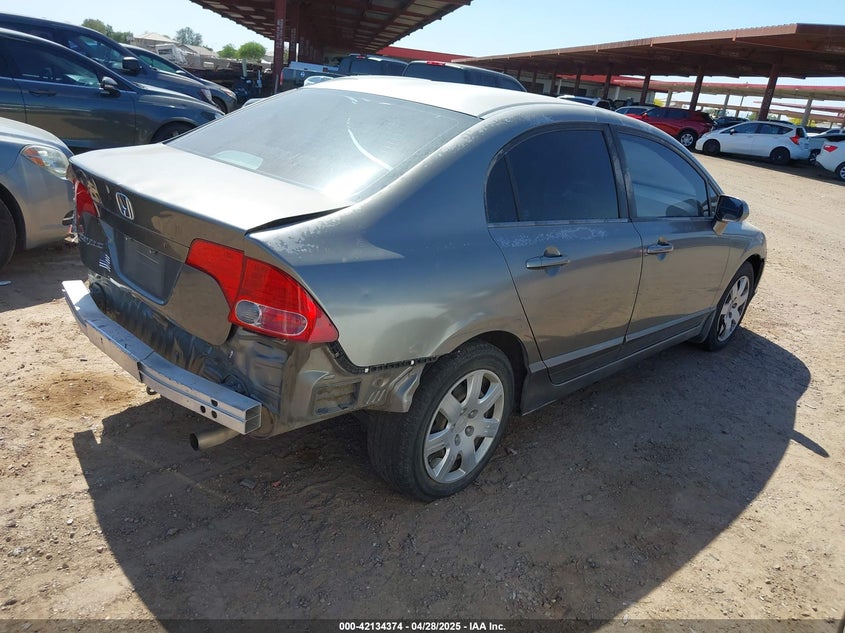 2008 HONDA CIVIC VIN: 2HGFA16568H505100