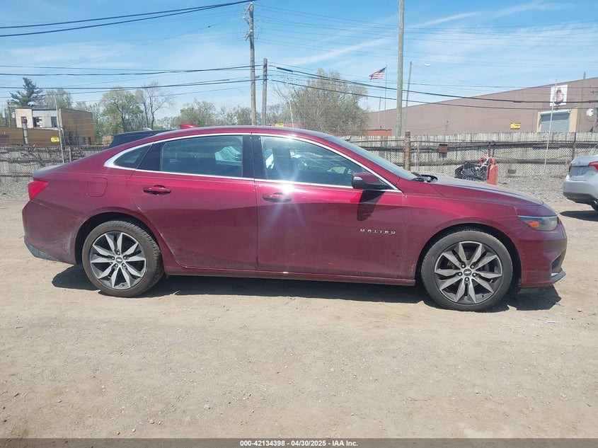 2016 CHEVROLET MALIBU VIN: 1G1ZF5SX3GF249972