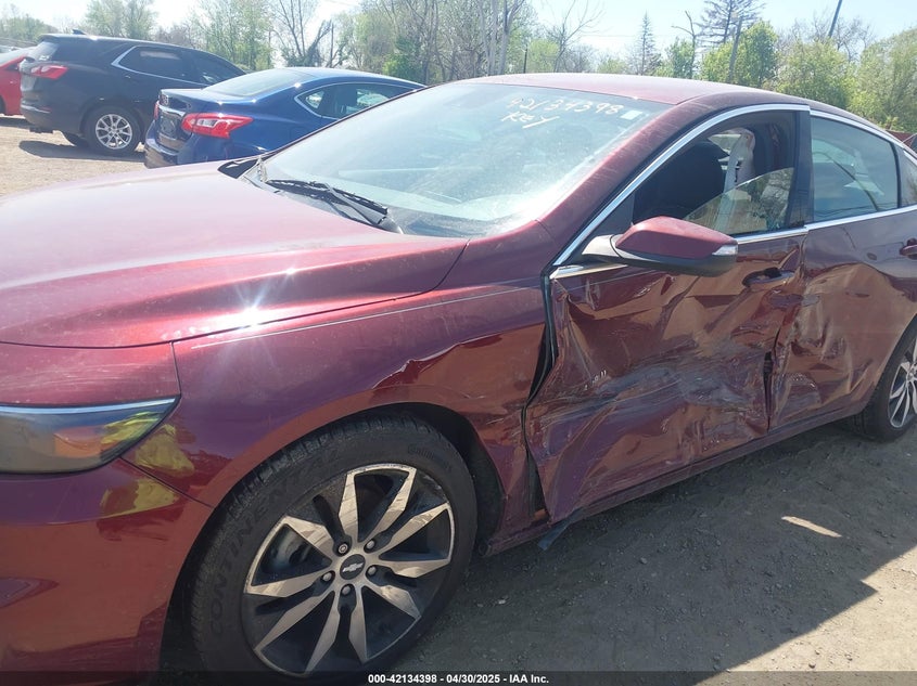 2016 CHEVROLET MALIBU VIN: 1G1ZF5SX3GF249972