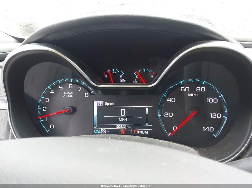 2016 CHEVROLET IMPALA VIN: 2G1115S37G9110686
