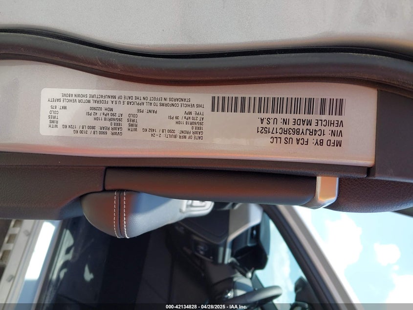 2024 JEEP GRAND CHEROKEE VIN: 1C4RJYB63RC171521