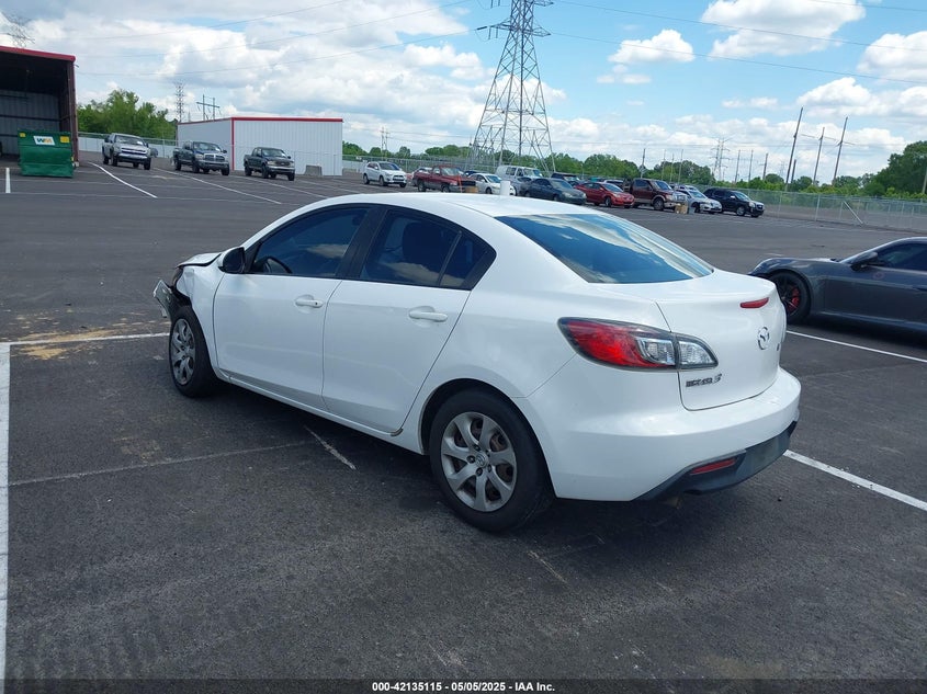 2010 MAZDA MAZDA3 VIN: JM1BL1SF3A1263957
