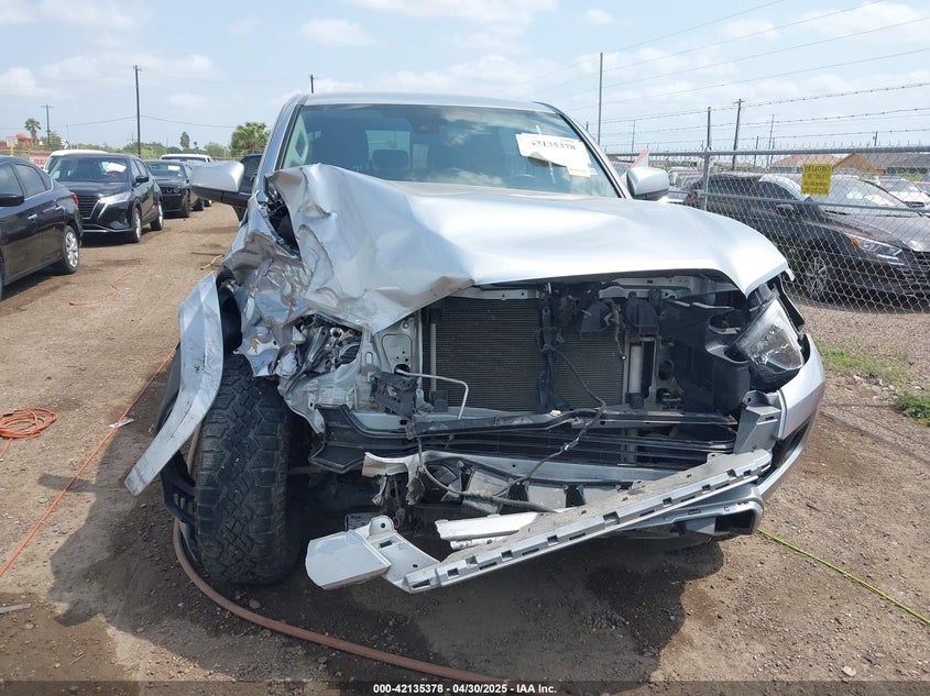 2022 TOYOTA TACOMA VIN: 3TMAZ5CN6NM193385