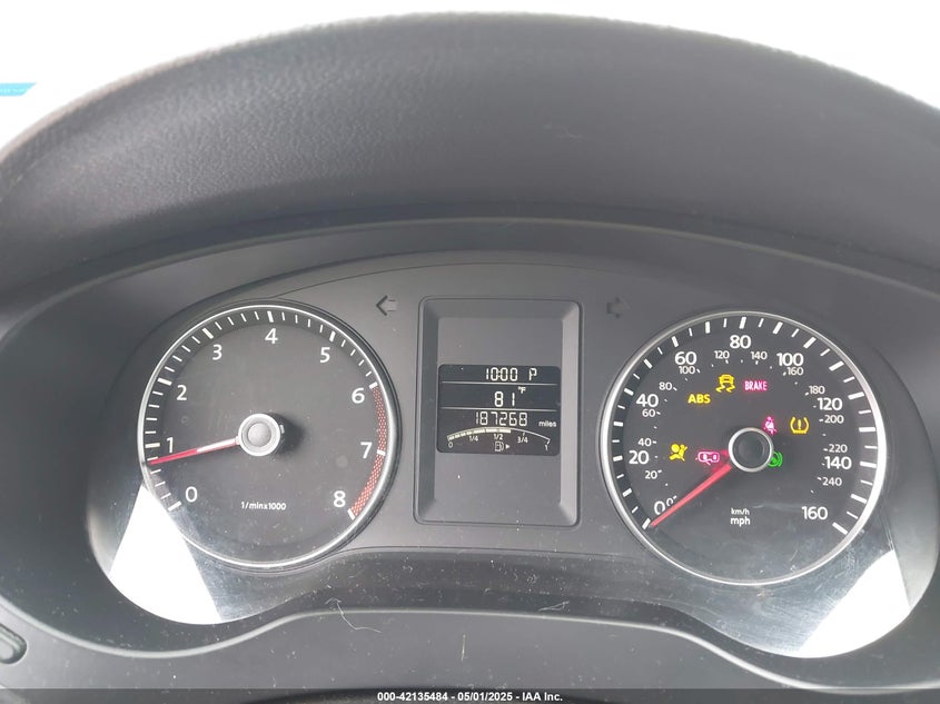 2012 VOLKSWAGEN JETTA VIN: 3VWDX7AJ5CM326405