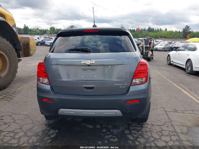 2015 Chevrolet Trax Lt VIN: KL7CJRSBXFB115776 Lot: 42135492