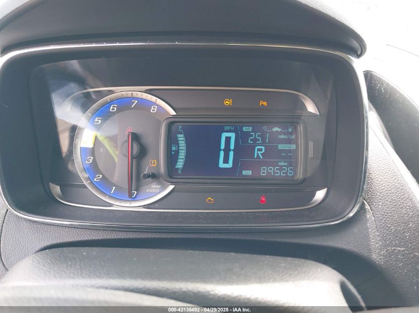 2015 Chevrolet Trax Lt VIN: KL7CJRSBXFB115776 Lot: 42135492