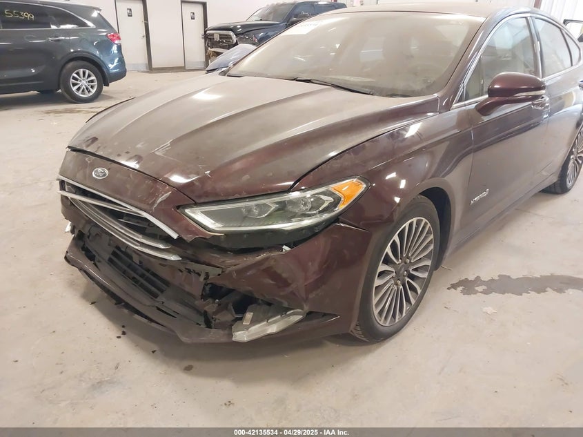 2018 FORD FUSION HYBRID VIN: 3FA6P0RU9JR215430