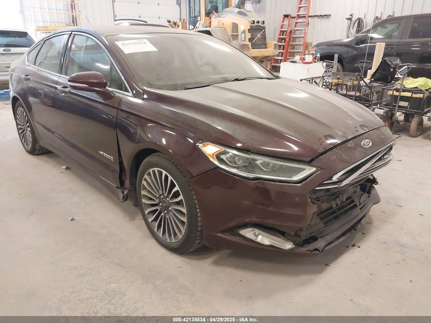 2018 FORD FUSION HYBRID VIN: 3FA6P0RU9JR215430