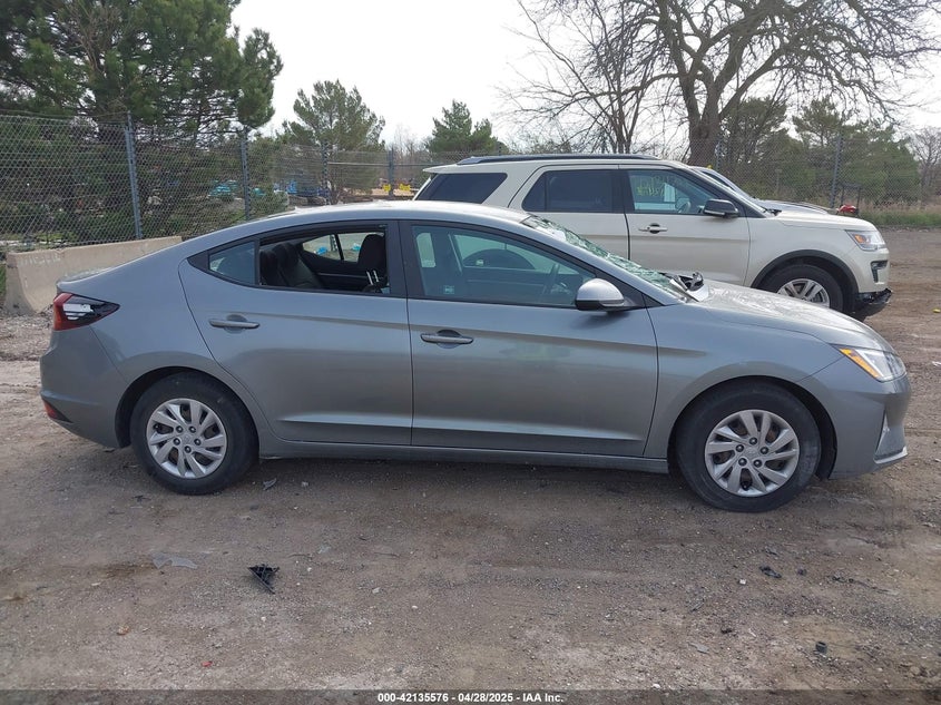 2019 HYUNDAI ELANTRA VIN: KMHD74LF9KU777191