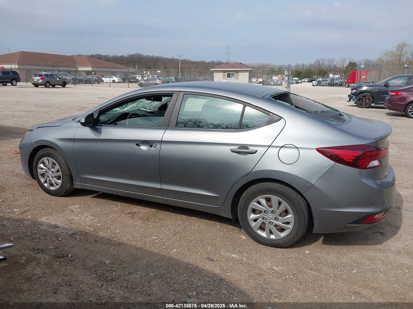 2019 HYUNDAI ELANTRA VIN: KMHD74LF9KU777191