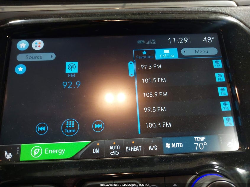 2019 CHEVROLET BOLT EV VIN: 1G1FZ6S09K4136793