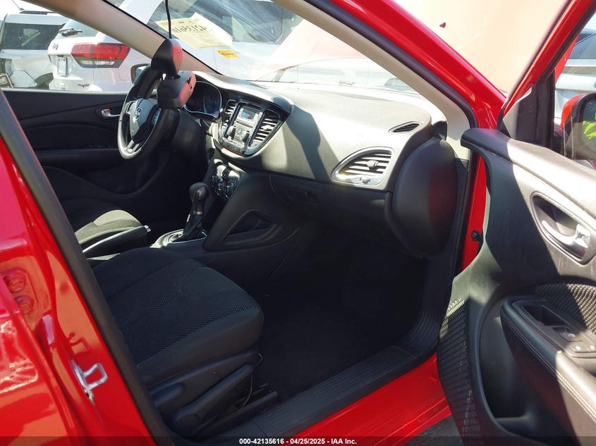2016 DODGE DART VIN: 1C3CDFFA8GD823058