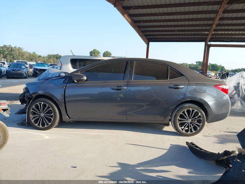 2015 TOYOTA COROLLA S PLUS - 5YFBURHE0FP316675