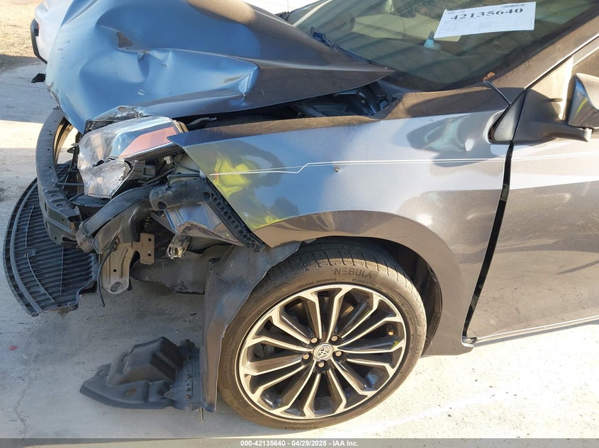 2015 TOYOTA COROLLA S PLUS - 5YFBURHE0FP316675