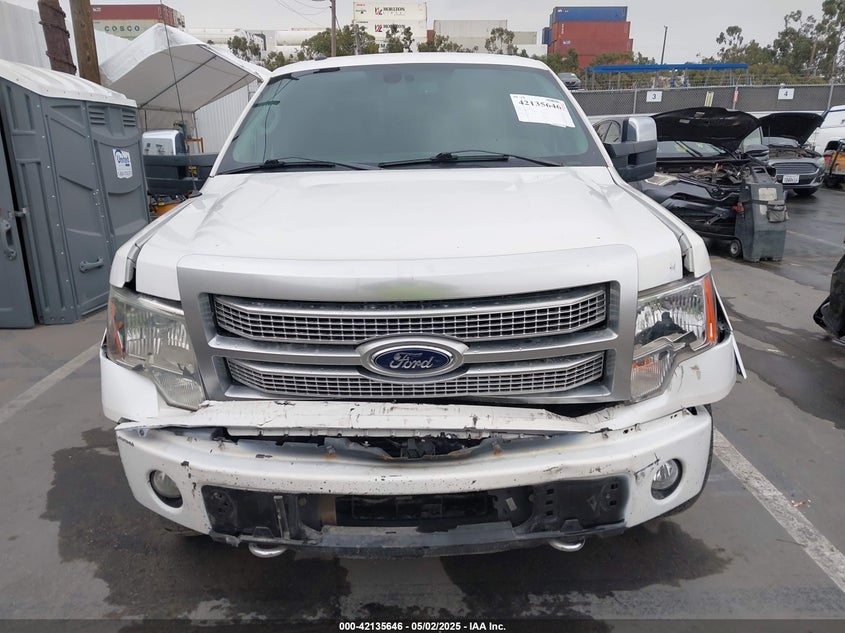 2012 Ford F-150 Platinum VIN: 1FTFW1ET0CFC59624 Lot: 42135646