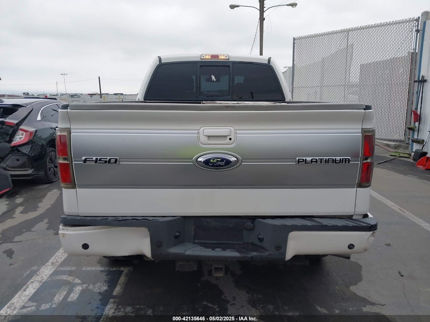 2012 Ford F-150 Platinum VIN: 1FTFW1ET0CFC59624 Lot: 42135646
