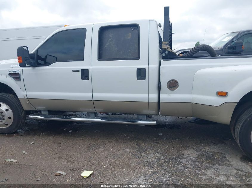 2008 Ford F-450 King Ranch/Lariat/Xl/Xlt VIN: 1FTXW43R68EA11730 Lot: 42135659