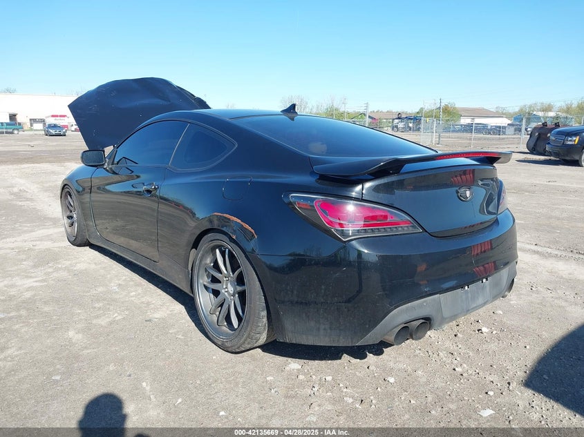 2010 HYUNDAI GENESIS COUPE VIN: KMHHT6KD7AU003612