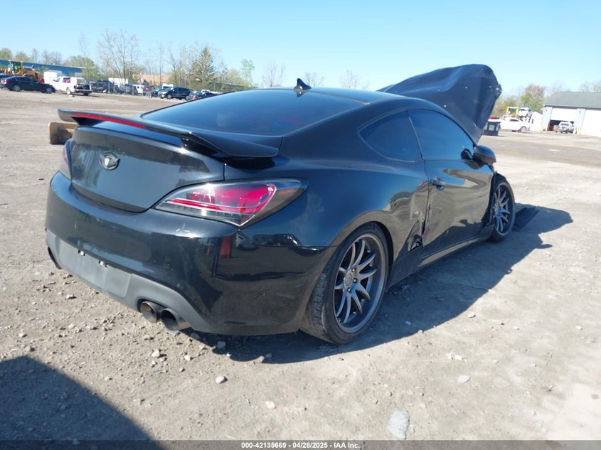 2010 HYUNDAI GENESIS COUPE VIN: KMHHT6KD7AU003612