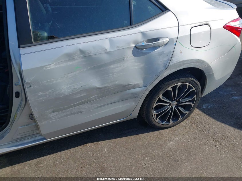 2014 TOYOTA COROLLA VIN: 2T1BURHE8EC191083