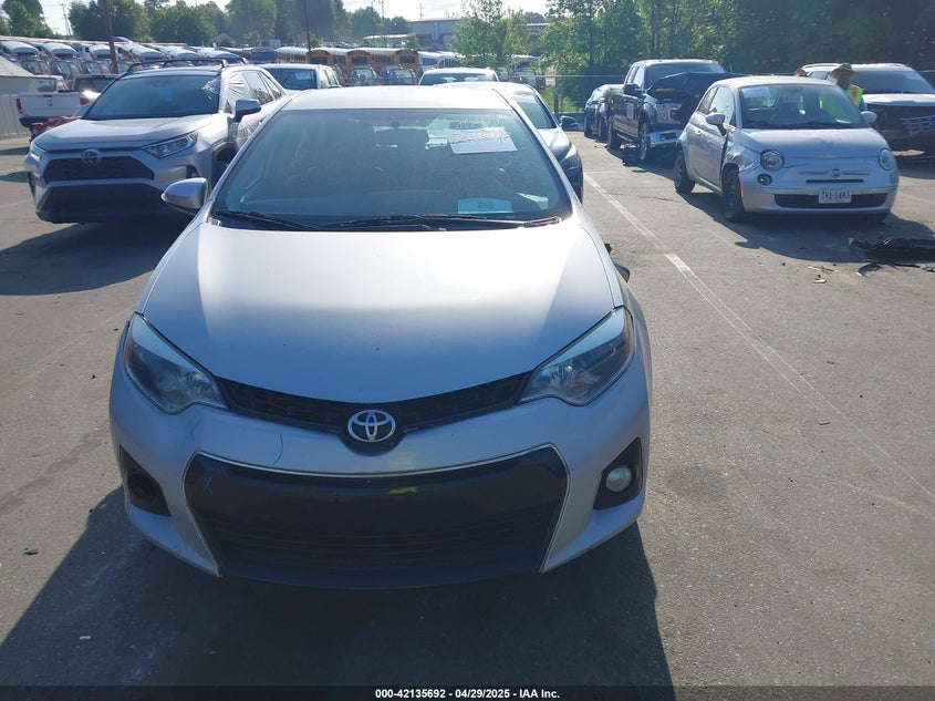 2014 TOYOTA COROLLA VIN: 2T1BURHE8EC191083